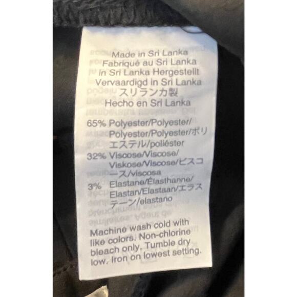 J. Crew Womens Slim Cropped Ruby Pant In Stretch Twill Flat Front Career Black 6 - Picture 8 of 8